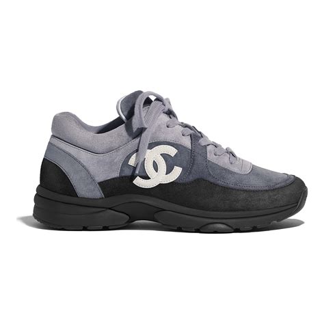 suede calfskin chanel trainers|Sneakers .